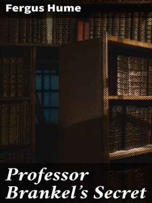 cover image of Professor Brankel's Secret
